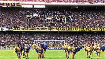 Bombonera rojiblanca