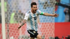Lucky red? Messi wears ribbon sent to him by reporter's mum at World Cup