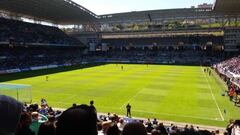 El Carlos Tartiere, durante un partido del Oviedo.