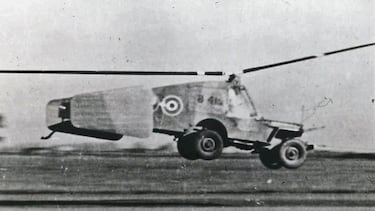 La historia del Rotabuggy, el Jeep volador de la Segunda Guerra Mundial