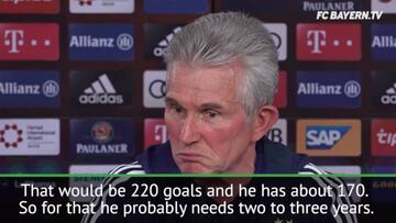 Heynckes: "No me consta que Lewandowski quiera irse"