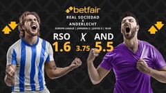 Real Sociedad vs. RSC Anderlecht: horario, TV, pronósticos, estadísticas y clasificación