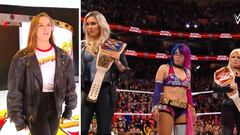 Nakamura y Asuka, eclipsados por Rousey en Royal Rumble