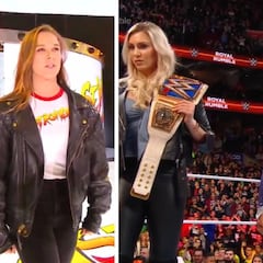 Ronda Rousey llega al ring de la WWE y la gente enloquece