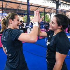 Ari Sánchez y Paula Josemaría le toman la medida a Gemma Triay y Ale Salazar