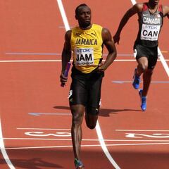 Bolt toca la penúltima: gana con Jamaica su serie de 4x100