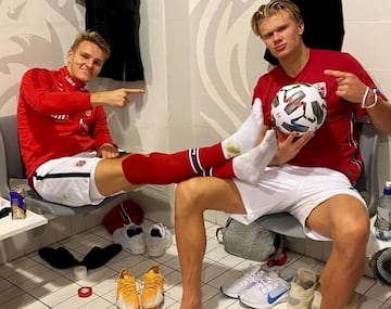 Odegaard y Haaland no estarán en la Eurocopa de 2021