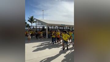 Mayhem at Hard Rock Stadium as Colombian fans breach the gates at the Copa América final