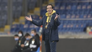 Soccer Football - Europa League - Group I - Qarabag v Villarreal - Basaksehir Fatih Terim Stadium, Istanbul, Turkey - October 29, 2020 Villarreal coach Unai Emery REUTERS/Murad Sezer