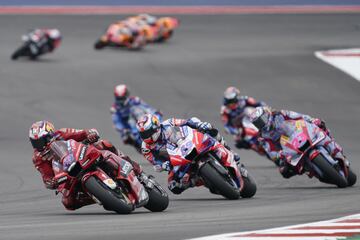 Jack Miller, Jorge Martin y Enea Bastianini