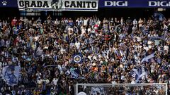 Grada Canito, en el RCDE Stadium.