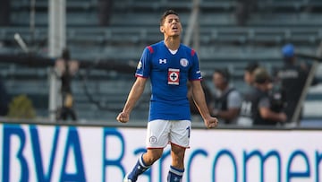 Foto durante el festejo de gol en el Partido Cruz Azul vs Atlas, Partido Correspondiente a la Jornada 9 del Torneo Clausura 2015 Liga BBVA Bancomer MX, en la Foto: Alejandro Vela
07/03/2015/ MEXSPORT / David Leah
Estadio Azul