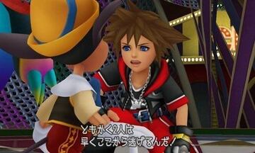 Captura de pantalla - Kingdom Hearts 3D: Dream Drop Distance (3DS)