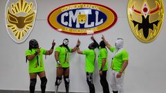 Estos son los integrantes de la escuela lagunera del CMLL.