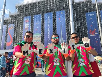 México vs. Suecia: El ambiente y color previo al partido