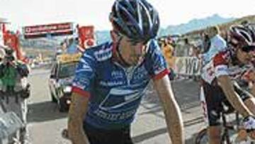 <b>DESCOLGADO.</B> Manuel Triki Beltrán perdió el segundo puesto de Plá de Betet.