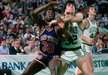 30: BERNARD KING. Máximo anotador de la NBA en 1985, también fue cuatro veces all star. 16 años en la NBA y estancias en Nets, Jazz, Warriors, Knicks, Bullets...