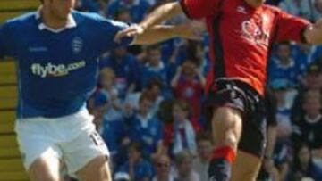 <b>NO SE HA ESTRENADO</b>. El delantero serbio del Osasuna todavía no ha marcado con los 'rojillos' en la pretemporada.