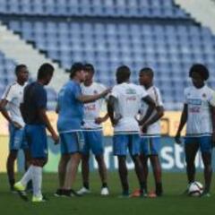 Selección Colombia afina detalles para duelo ante Perú
