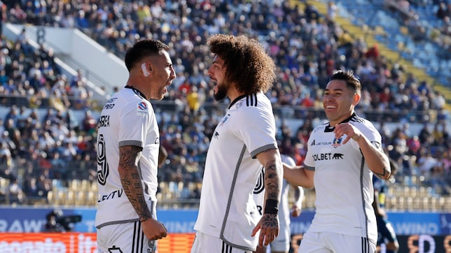 El alivio del gran fichaje albo: así marcó su primer gol en Chile