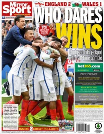 Portadas de la prensa mundial