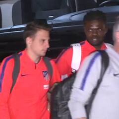 El Atlético de Madrid ya está concentrado para el derbi