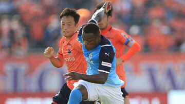 El delantero colombiano marcó tres goles en 18 partidos con el equipo japonés.