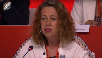 Ana Muñoz: "Hay una inspección fiscal en la RFEF que afecta a los ejercicios 2013 a 2016"