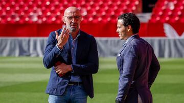 Monchi y Del Nido Carrasco, cuando coincidían en el Sevilla.