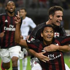 Bacca es goleador: Milan y la Selección han visto su poder