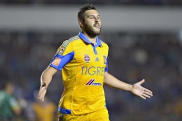 El delantero francés de Tigres es el elemento de mayor renombre en la Liga MX. Sin duda es el motor del equipo. 