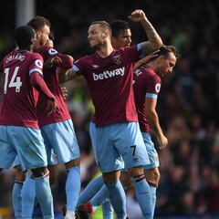 El West Ham de Pellegrini resucita ante el Everton
