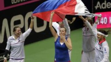 Kvitova da la Copa Fed a la República Checa ante Alemania