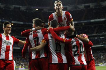 Stuani empató el partido. 1-1.