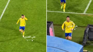 Cristiano Ronaldo’s jaw-dropping reaction to Messi chants leaves fans speechless