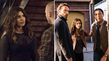 Imágenes de las series "Quantico" y "Sleepy Hollow".