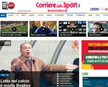 Portadas de la prensa extranjera