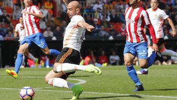 Simone Zaza intenta un remate a puerta.