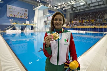 Dos veces medallista olímpica (Bronce-Beijing 2008 y Plata-Londres 2012), ambas en clavados sincronizados.