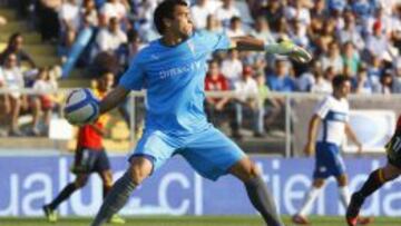 Toselli en acción en un partido contra Unión Española durante el año pasado.