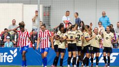 Atlético - Barça femenino hoy, en directo: jornada 7 de Liga F, última hora en vivo