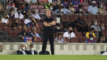 Ronald Koeman insistió en el mensaje de Piqué: A día de hoy, "es lo que hay" en el Barça.