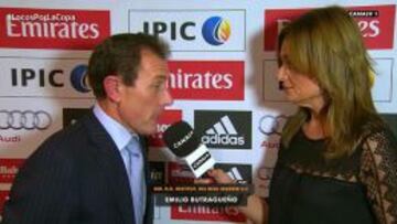 Butragueño, en Canal Plus.