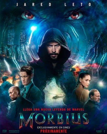 Morbius: el vampiro de Marvel y Sony se deja ver en un nuevo póster