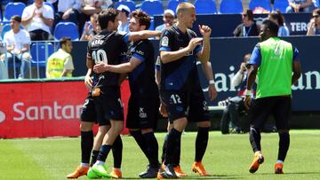 Jugadores del Alavés