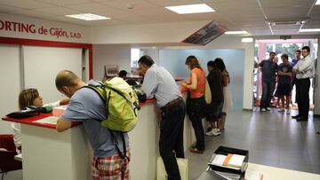 El Sporting bate su récord de abonados al llegar a los 24.000