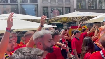 El genial cántico de los españoles para ‘picar’ a los franceses con lo que más les duele