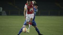 Santa Fe 1x1: Otálvaro, el mejor en el partido de la clasificación