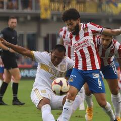 Chivas y Tigres empatan sin goles en partido amistoso