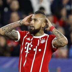 Arturo Vidal queda fuera del duelo de Champions ante Sevilla